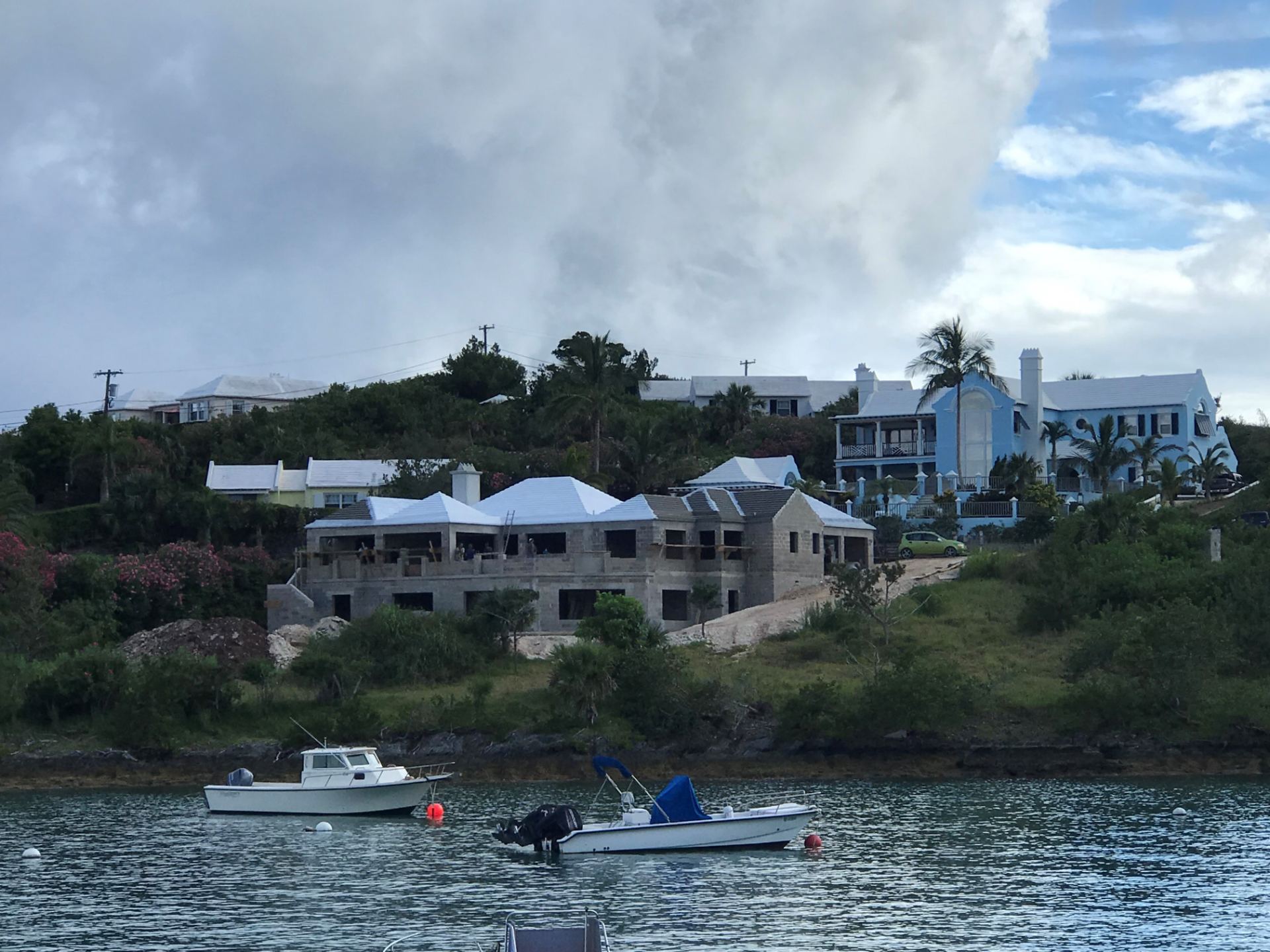 Bermuda coastline project
